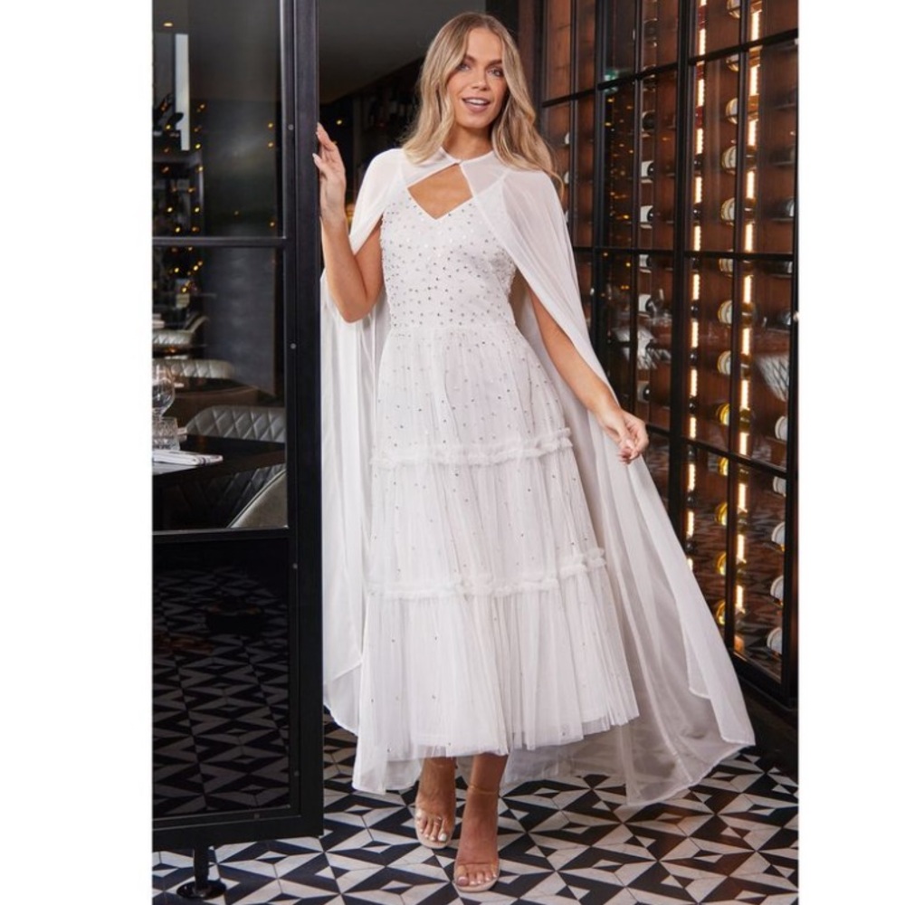 Frock & Frill White Sequin Dress - image 2